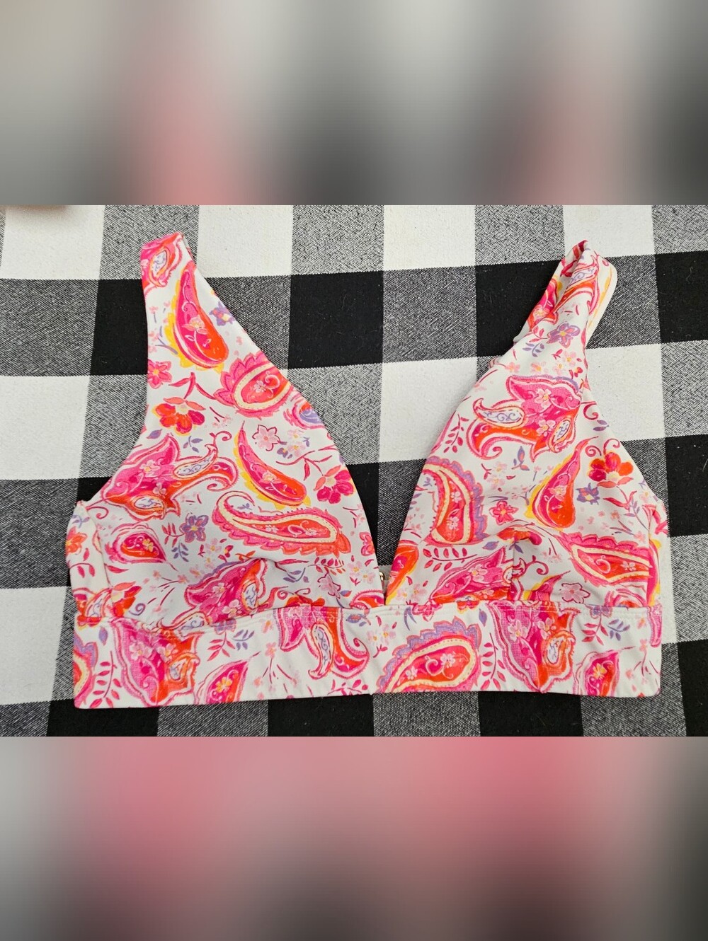 Women's Size Medium Time & Tru Bikini Top